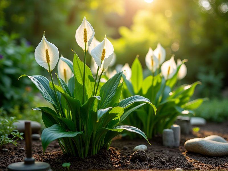 Kesuburan: Memilih Tanah Terbaik untuk Menanam Peace Lily yang Menawan
