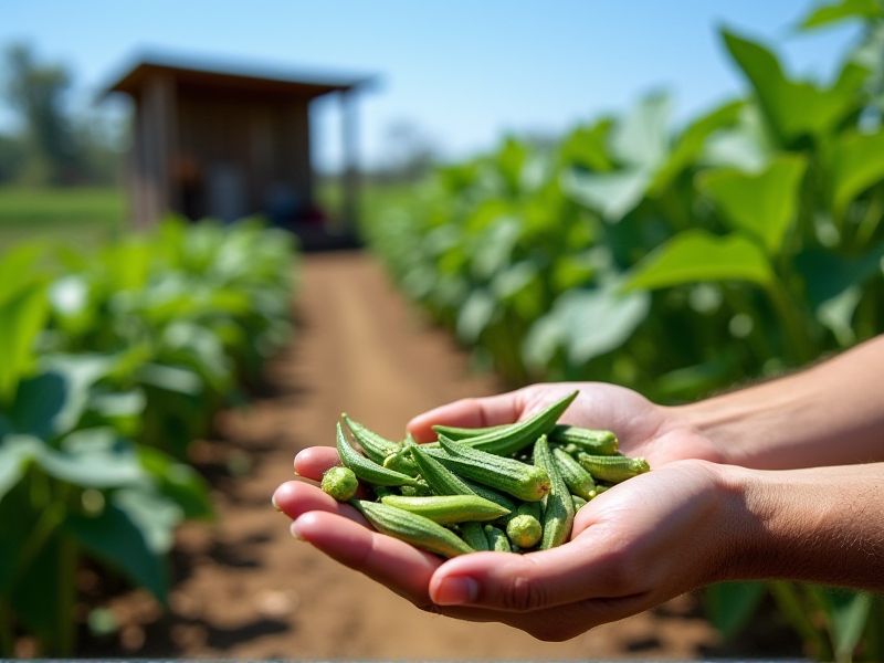 Memilih Benih Okra Berkualitas - Langkah Awal Menuju Kebun Okra Subur!