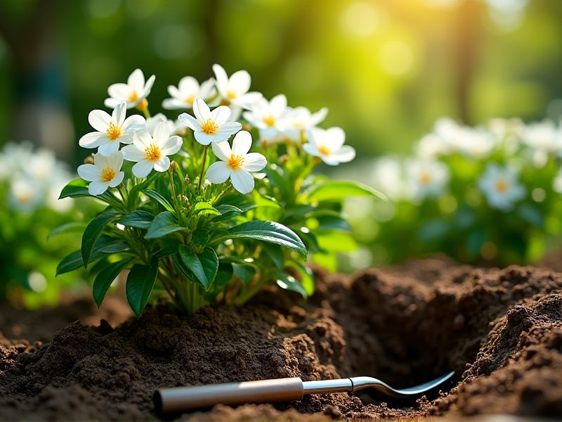 Memperkuat Akar Bunga Melati: Kunci Sukses Menanam Jasminum di Kebun Anda