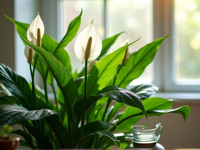 Menyiram Peace Lily: Kunci Agar Spathiphyllum Anda Tumbuh Subur dan MENAWAN!