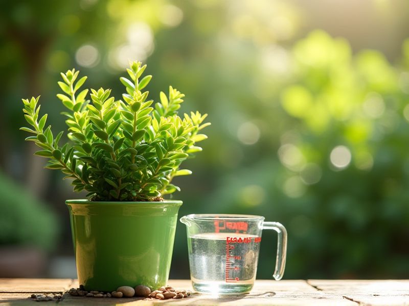 Menyiram Pokok Duit (Crassula ovata) agar Subur dan Sehat: Panduan Air yang Tepat!