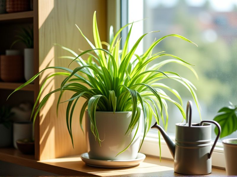 Menyiram Spider Plant: Cara Tepat untuk Menjaga Kesehatan dan Kecantikan Tanaman Anda