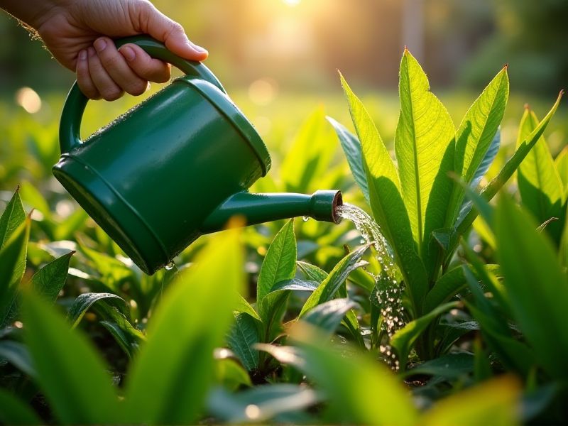 Menyiram Tanaman Daun Cincau dengan Tepat - Kunci Kesuburan Cyclea barbata Anda!