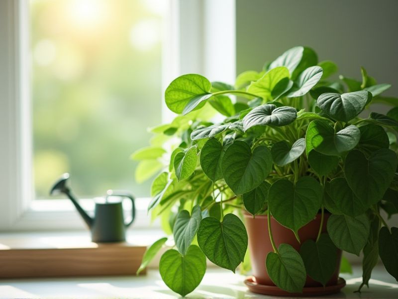 Menyirami Peperomia: Kunci Hidup Sehat Peperomia Obtusifolia Anda!