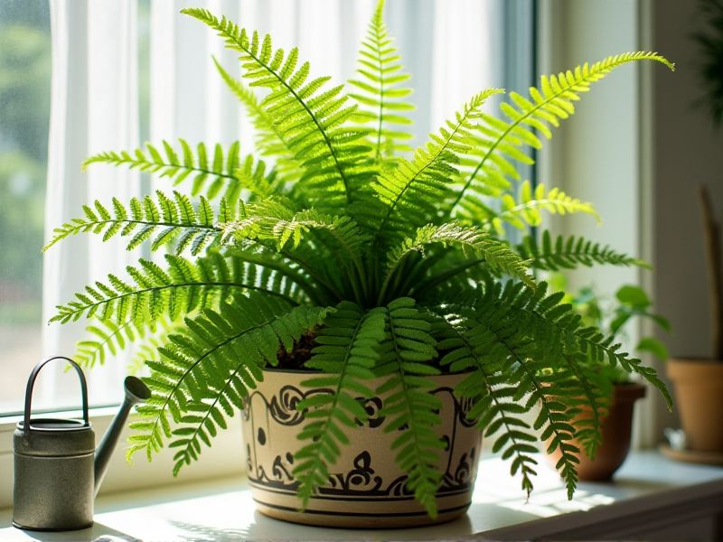 Merawat Boston Fern: Panduan Pertumbuhan Optimal untuk Daun Hijau Sets dan Segar