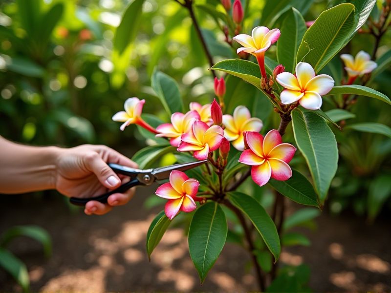 Pemangkasan Tanaman Kamboja: Cara Menjaga Keindahan dan Kesehatan Plumeria Anda!