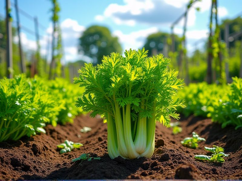Penyinaran Ideal untuk Pertumbuhan Seledri yang Subur - Panduan Menanam Apium graveolens