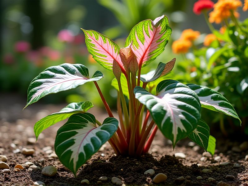 Penyiraman yang Tepat: Kunci Keberhasilan Menanam Keladi (Caladium bicolor)