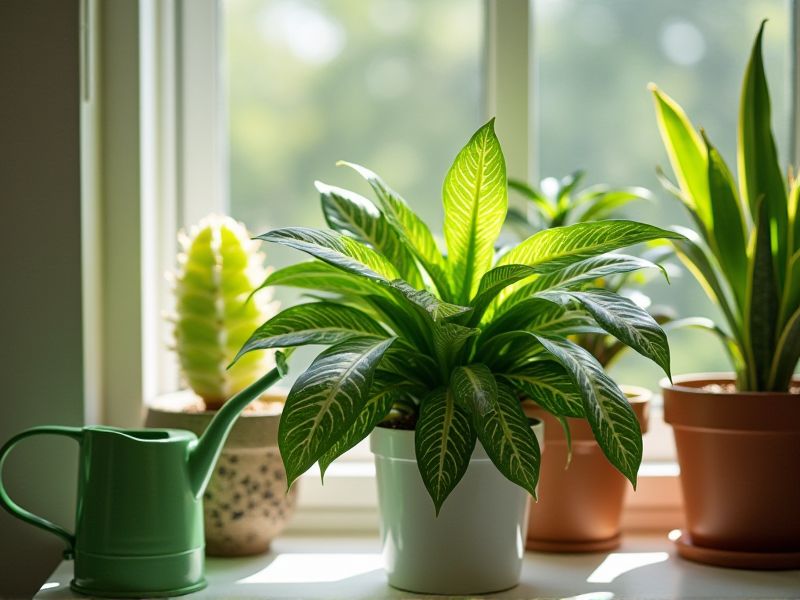 Penyiraman yang Tepat untuk Calathea: Menjaga Keindahan Daun dan Kesehatan Tanamanmu!