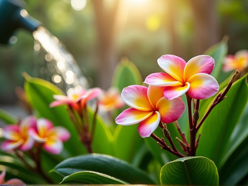 Penyiraman yang Tepat untuk Kamboja: Menjaga Kehidupan dan Kecantikan Tanaman Plumeria Anda!