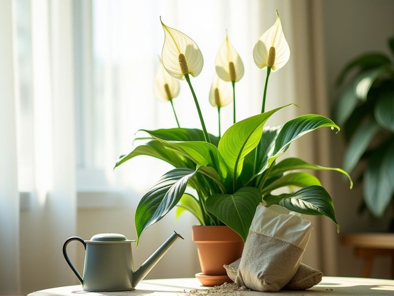Penyiraman yang Tepat untuk Menumbuhkan Peace Lily yang Indah di Rumah Anda