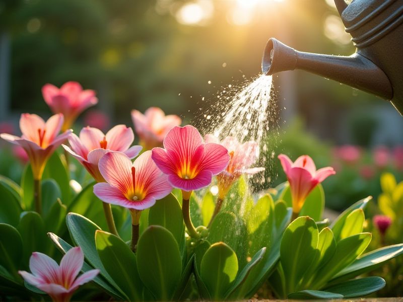 Penyiraman yang Tepat untuk Menyuburkan Keindahan Adenium Obesum!