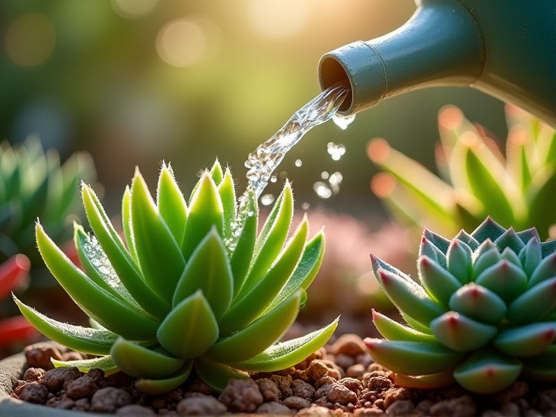 Penyiraman yang Tepat untuk Sukulen: Menjaga Kelembapan Tanaman Crassulaceae Anda!