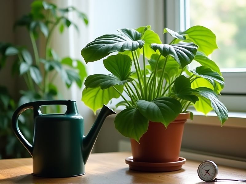 Penyiraman yang Tepat untuk Tanaman Philodendron: Menciptakan Lingkungan Ideal untuk Tumbuh Subur