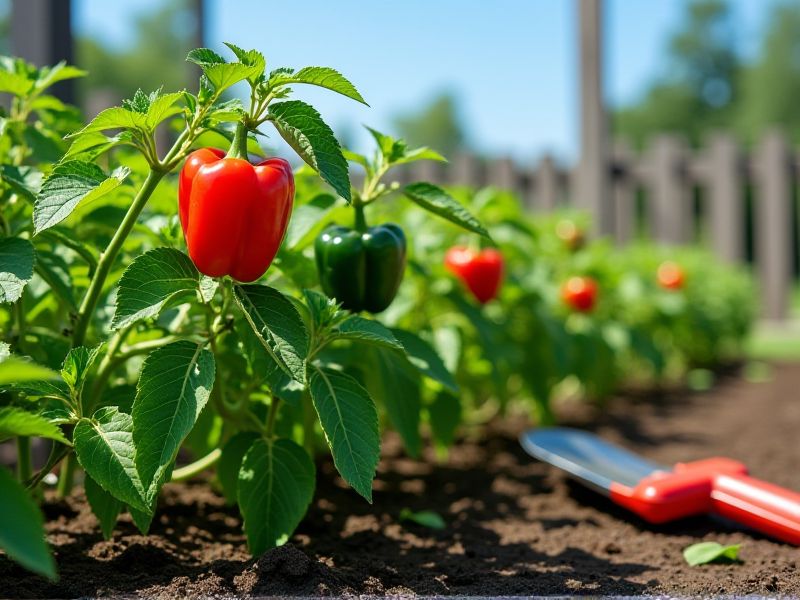 Pertumbuhan Optimal Paprika: Panduan Menanam dan Merawat Capsicum annuum di Kebun Anda