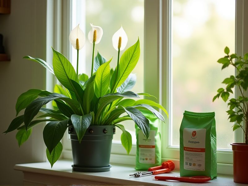 Subur Tanaman Peace Lily: Panduan Pemberian Pupuk yang Tepat untuk Keindahan Optimal