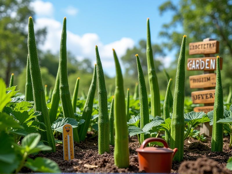 Sukses Menanam Okra: Menciptakan Suasana Ideal melalui Pengaturan Temperatur