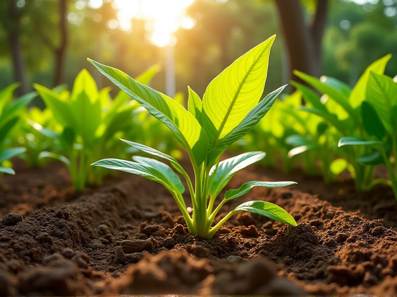 **Rahasia Sukses Menanam Temulawak: Pentingnya Mulsa untuk Pertumbuhan Optimal Curcuma xanthorrhiza**