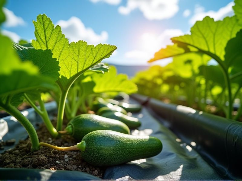 Sukses Menanam Zucchini dengan Mulsa: Tingkatkan Pertumbuhan dan Hasil Panen Anda!