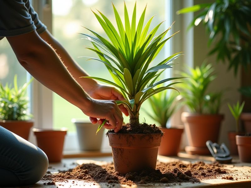 Repotting Tanaman Palem Botol: Kunci Agar Tumbuh Subur dan Menawan!