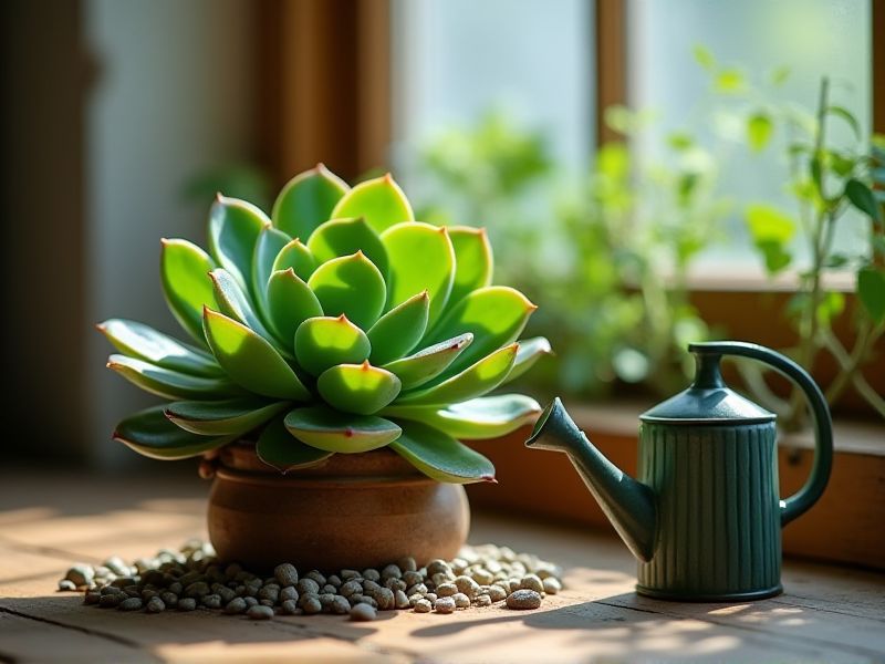 Seni Menyalurkan Kehidupan: Tips Cerdas Perawatan Air untuk Sukulen Crassula Ovata Anda