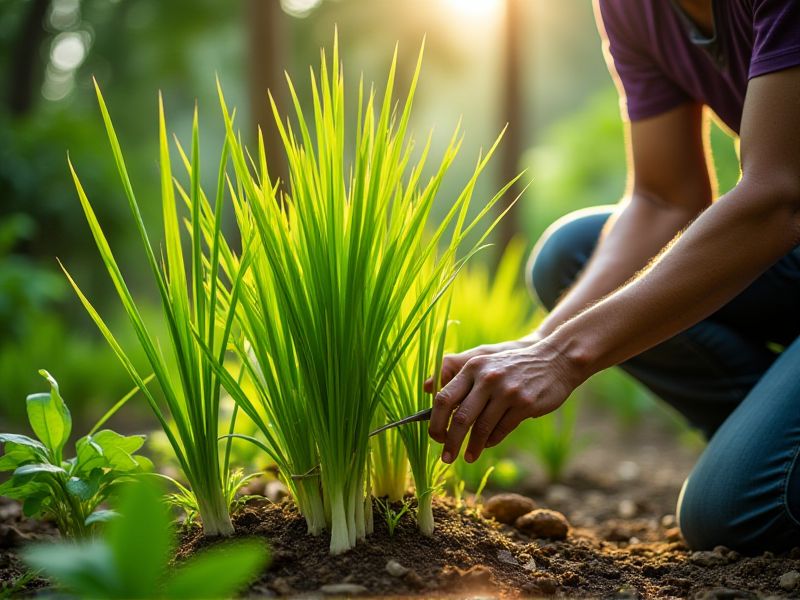 Seni Pemangkasan Sereh: Rahasia Memperkuat Pertumbuhan dan Aroma yang Lebih Kuat!
