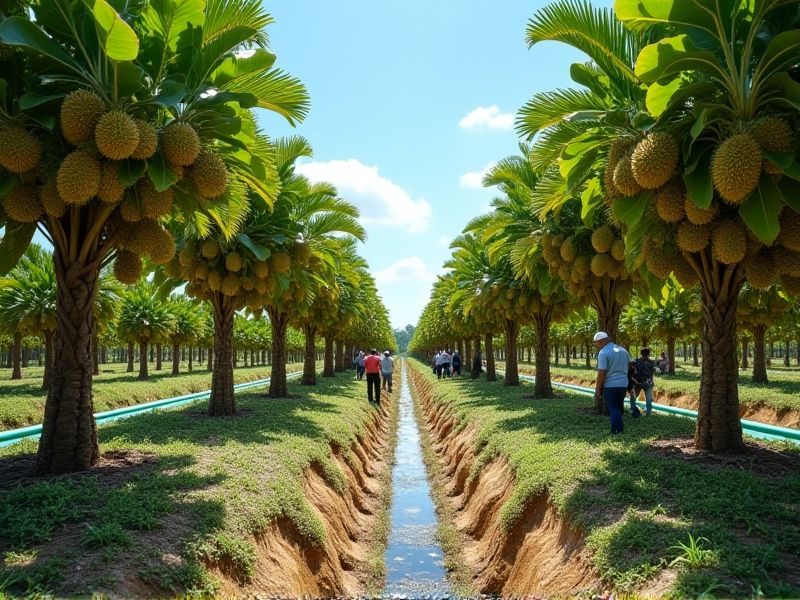 Sukses Budidaya Durian: Pentingnya Sistem Drainase yang Optimal