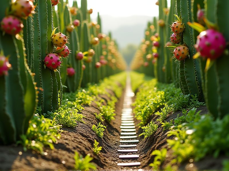 Sukses Menanam Buah Naga: Pentingnya Sistem Drainase yang Ideal