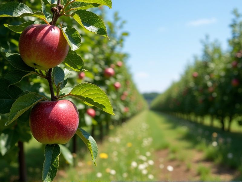 Tanah Ideal untuk Menanam Tanaman Apel (Malus domestica) yang Subur dan Berbuah Lebat