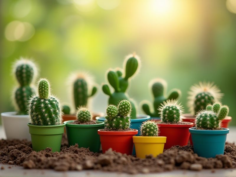 Tanah yang Tepat untuk Kaktus Mini: Rahasia Kesuburan dan Kesehatan Tanaman Cactaceae Anda!