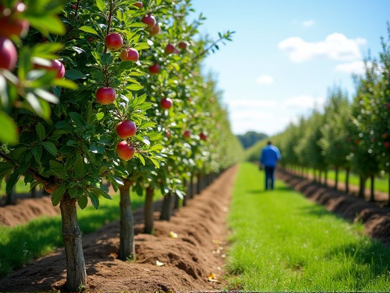 Tata Drainase yang Ideal: Kunci Sukses Menanam Tanaman Apel di Kebun Anda