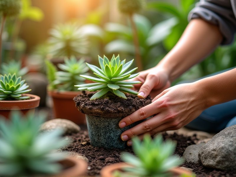 Teknik Repotting yang Tepat untuk Sukulen: Kunci Menumbuhkan Tumbuhan Crassulaceae yang Lebih Sehat dan Cantik!