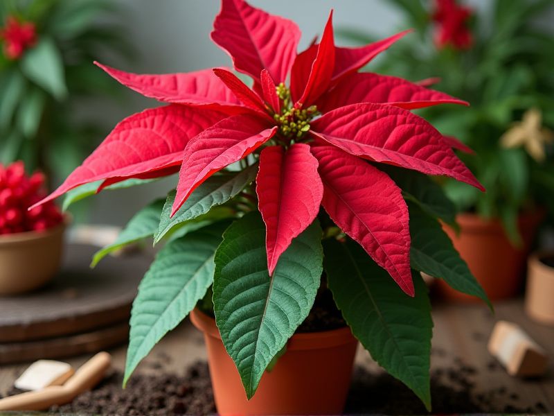 Transplantasi Tanaman Kastuba: Cara Sukses Pindahkan Euphorbia Pulcherrima ke Pot Baru!